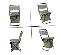 Gatuida 1pieza Silla De Playa Multifuncional Respaldo y Bolsa Térmica para Camping Pesca y Actividades