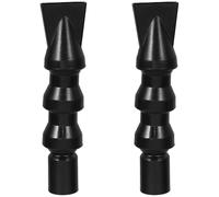 Gatuida 2 boquillas Planas de plástico Flexible Tipo de Pato para Acuario, giratorias 360°, Salida de Agua para tubería de pecera, Extremo de Bomba, Accesorio de plomería