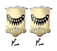 Gatuida 2 cordales para mandolina: Piezas de repuesto para cordal de mandolina de 8 cuerdas - Accesorios para instrumentos musicales con tornillos de montaje