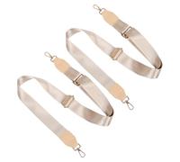 Gatuida 2 Correas de Hombro Anchas para Bolsos de Nylon y Metal, Ajustables de 80 a 140cm, Cómodas para Actividades al Aire Libre y Repuesto para Correas Desgastadas