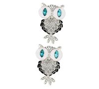 Gatuida 2 Difusores De Para Coche Con Forma De Búho Perfume Sólido Para Coche Botella De Perfume Clip Para Artículo Decorativo.