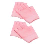 Gatuida 2 Guantes Hidratantes de Gel para Manos de Guantes de Spa Hidratación para Manos Secas y Agrietadas para y Trabajo con Pantalla Táctil Color Rosa