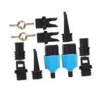 Gatuida 2 Juegos Adaptador de Bomba Inflable Sup Unidades Estándar para Válvula de Aire Convertidor para Inflar Tablas Paddleboard Kayaks y Botes Hinchables Kit y Portátil