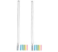 Gatuida 2 juegos Collar de Aromaterapia para Hombres de Colgantes con Difusor de Aceites Esenciales Joyería Corporal de Inoxidable para Cumpleaños y Ocasiones Especiales Color Aleatorio