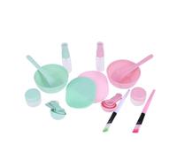 Gatuida 2 juegos Unidades Kit Tazones Silicona Pincel Cuchara Facial para DIY Cuidado Hidratante Mujeres Color Aleatorio Color Aleatorio