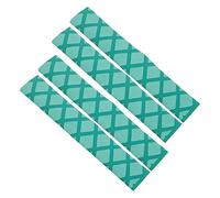 Gatuida 2 Pares Funda antideslizante para baquetas dedo palos envoltura apretones batería cajas de percusion instrumentos percusion accesorios de tambor Drumstick Anti slip agarres Green