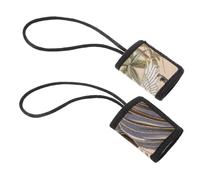 Gatuida 2 piezas Accesorios para Abanicos de Mano Unidades Anillas Decorativas Resistentes Diseño Elegante y Portátil Compatibles con Abanicos Plegables Colgantes Funcionales para Uso