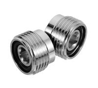 Gatuida 2 Piezas Adaptador Buceo Convertidor de Válvula DIN Yoke Diseño Prueba de Fugas Soporte Alta Presión para Exploración Submarina Segura y Estable