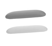 Gatuida 2 Piezas Almohada de Mano para Manicura Cojín Suave Antideslizante Base Estable para Arte de Uñas Uso Salón y Hogar y Gris