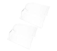 Gatuida 2 Piezas Botón Pulsador Transparente y Carcasa de Plástico Templado para Control de Acceso Protección para Sistema de Seguridad en Puertas Exteriores