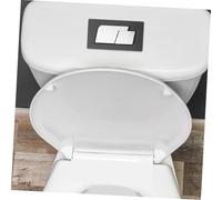 Gatuida 2 piezas Botones Doble Descarga para Cisterna Inodoro con Diseño Pulsador para Ahorro Agua Superficie Lisa y Fácil Instalación Repuesto Compatible para Tanque Baño