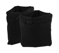 Gatuida 2 Piezas Brazalete Deportivo Negro para Teléfono Resistente al Agua Sudor Bolsa de Brazo con Gran Capacidad para Correr Ciclismo y Gimnasio de Unidades