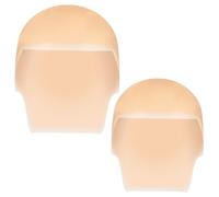 Gatuida 2 Piezas Calva De Látex Para Maquillaje Accesorio De Disfraz De Calva Para Disfraces De Monje