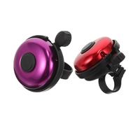 Gatuida 2 Piezas Campana Bicicleta Campanilla para Bici con Fuerte y Duradero Accesorios para Bicicletas y Scooters Rojo y