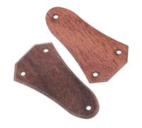 Gatuida 2 Piezas Cubiertas De Alma De Guitarra Forma De Campana Placa De Reemplazo Eléctrico Accesorios De Madera Maciza Para Guitarra Eléctrica De Repuesto