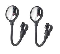 Gatuida 2 piezas Espejo Retrovisor Bicicleta Ajustable con Espejo Acrílico Convexo de Alta Definición para Manillar Visión y Duradera Paquete Doble para Ciclismo Carretera y Montaña