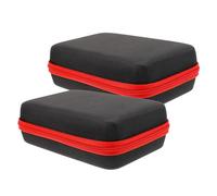 Gatuida 2 piezas Estuche de Almacenamiento para Kalimba Bolsa Portátil Eva para Piano Pulgar Protección Shock para Instrumentos Musicales y Accesorios