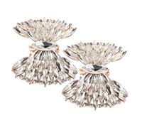 Gatuida 2 Piezas Flor De Zapato De Adornos Para Zapatos De Novia Brillantes Clips De Boda Adornos Para Tacones Altos