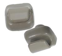 Gatuida 2 Piezas Ganchos para Visera de Coche Clip Fijador para Parasol Soporte para Espejo de Maquillaje Compatible con Honda Color Gris Original