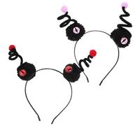Gatuida 2 Piezas Halloween Eyeball Headbands Adjustable Spooky Hair Accessories For Party Cosplay Monster Costume Headpieces With Elastic Band For All Ages