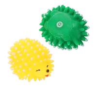 Gatuida 2 Piezas Juguete de Masticación para Mascotas de Látex Cartoon Limpiador de Dientes para Perros Accesorios Divertidos para Cachorros Juguetes Resistentes al Color Color Aleatorio