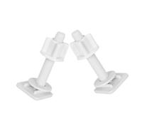 Gatuida 2 piezas Kit Tornillos Fijación Asiento Inodoro Abs Resistente para Tapadera Wc Holguras y Reduce Ruido Juego para Uso Doméstico y