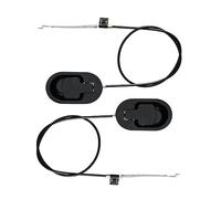 Gatuida 2 Piezas Mango Reclinable de Aluminio con Cable Reforzado para Sillas y Sofás Repuesto Duradero para Sillones Relax y Muebles de Salón