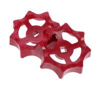 Gatuida 2 Piezas Manija De Grifo De Ducha De Orificio Cuadrado De Reemplazo De Manija De Válvula De Compuerta De Grifo Exterior