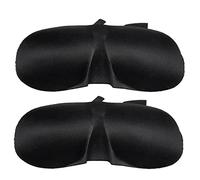 Gatuida 2 piezas Máscaras de para Ojos Paquete de Unidades Diseño Ergonómico Bloqueo Total de Luz Máscaras de Ojos para Reparador Color Negro Material Duradero Único