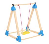 Gatuida 2 Piezas Mini Swing para Casa de Muñecas Silla Columpio Miniatura para Jardín de Hadas Accesorios de Patio de DIY Decoración de Micro Paisaje