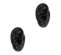 Gatuida 2 Piezas Molde De Oído Artificial Modelo De Oreja Para Joyería Oreja De Silicona Falsa Exhibición Del Oído Modelo De Piercing De Silicona Piercings Gel De Sílice Herramienta Cuerpo