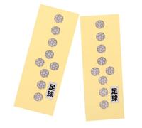 Gatuida 2 Piezas Pegatinas para Mástil de Guitarra para Principiantes Calcomanías de Diapasón de Fútbol Compatibles con Guitarras Acústicas Eléctricas y Bajos Accesorios Prácticos para