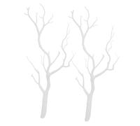 Gatuida 2 Piezas Ramas Secas Ramas Blancas para Arbol De Navidad Tallos De Cedro Leña Menuda Rama De Ramitas De Plantas Falso Centros De Mesa De Ramas De Arbol para Bodas Sucursal