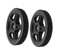 Gatuida 2 Piezas Ruedas para Cortacésped Diseño Antipinchazos Neumáticos PVC Resistentes con Cubos PP para Carretillas Orugas del Agujero Rodamiento