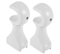 Gatuida 2 Piezas Soporte de Barra Madera Soporte para Barra Color Accesorios para Ventana Ropa