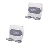Gatuida 2 Piezas Soporte para Teléfono Móvil Estante Adhesivo para Teléfono Soporte para Teléfono Montado En La Pared Soporte Perezoso del Teléfono Estantes Soportes Columna Sin Puñetazos