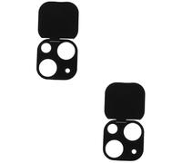 Gatuida 2 Piezas Tapa De Lente Protector De Telefono Protector De Lente De Teléfono Inteligente Accesorio De Telefono Cubierta De Lente De Vidrio Pantalla Abdominales Estuche Protector