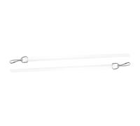 Gatuida 2 piezas Varillas para Cortinas de Acrílico Transparente con Gancho Palanca Manual Ligera y Silenciosa para Control Preciso Ventanas y Puertas Accesorio de Repuesto Funcional