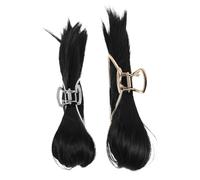 Gatuida 2 Pinzas para Moños de Pelo para Mujer, Clips Moldeadores en Color Negro con Pinzas Doradas y Plateadas, Accesorios para Peinados Formales E Informales, Postizo Liviano