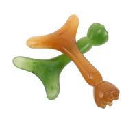 Gatuida 2 rodillos de masaje facial - Aplicador de crema de ojos de resina - Rodillo de masaje ocular Gua Sha - Masajeador facial portátil para relajación y cuidado de la piel