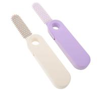 Gatuida 2 u Archivo de Nanovidrio para Pies con Función de Masaje y Exfoliación Adecuado para Ducha y Cuidado en Casa