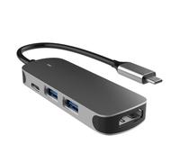 Gatuida 2 Uds 4 1 Cuatro En Base De Expansión Hub USB Portátil Convertidores De Hub USB 4 Puertos Adaptador Hub USB