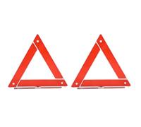 Gatuida 2 Uds Triángulo de Advertencia Plegable para Coche, Triangulos Coche Homologados, Advertencia en Caso de Parada Temporal o avería