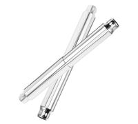 Gatuida 2 Varillas De Repuesto con Resorte para Portarrollos De Papel Higiénico Color Plata