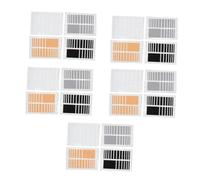 Gatuida 20 piezas Almohadillas Antideslizantes de EVA Ajustables para Dedos Alfombrillas Multifuncionales para Herramientas Electrónicas Colores Resistentes y Prácticas