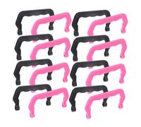 Gatuida 20 Piezas Asas de Plástico para Jaulas Pequeñas Mango Ergonómico Cómodo para Transportar Jaulas de Pájaros y Hámsteres Fácil Instalación y Uso Portátil