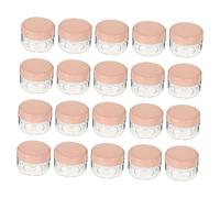 Gatuida 20 Piezas Botella De Crema Tarro De Manteca Corporal Envase De Facial Envase Rellenable Para Facial Tarros De Cosméticos Para Viaje Estuche Pequeño Para Cosméticos Para Embalaje Pa
