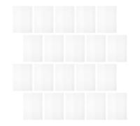 Gatuida 20 piezas Fundas Protectoras Transparentes Ajustables para Libros Pack de Unidades Impermeables Cubiertas Prácticas para Escolar y para Estudiantes y Profesores
