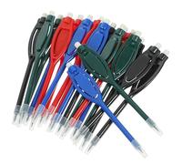 Gatuida 20 piezas Lápices de Golf Multiusos para Escritura y Puntuación con Colores Negro Azul Verde Rojo Herramienta de Escritura Segura y para Golfistas y
