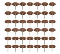 Gatuida 200 clavos para techos con tapa de plástico de 1,5 pulgadas para | Anillo de sujeción metálico para aislamiento de espuma rígida, instalación de fieltro y construcción con papel alquitranado.